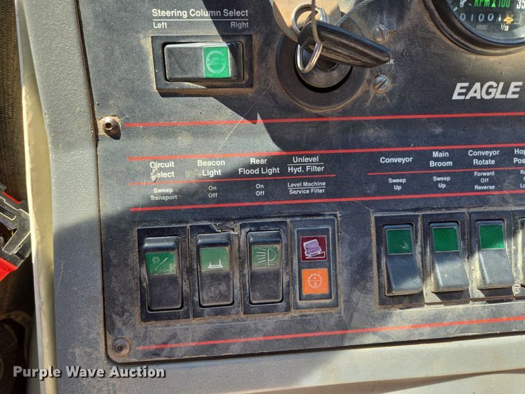 image for item EF1844 1996 Ford Elgin Eagle street sweeper truck