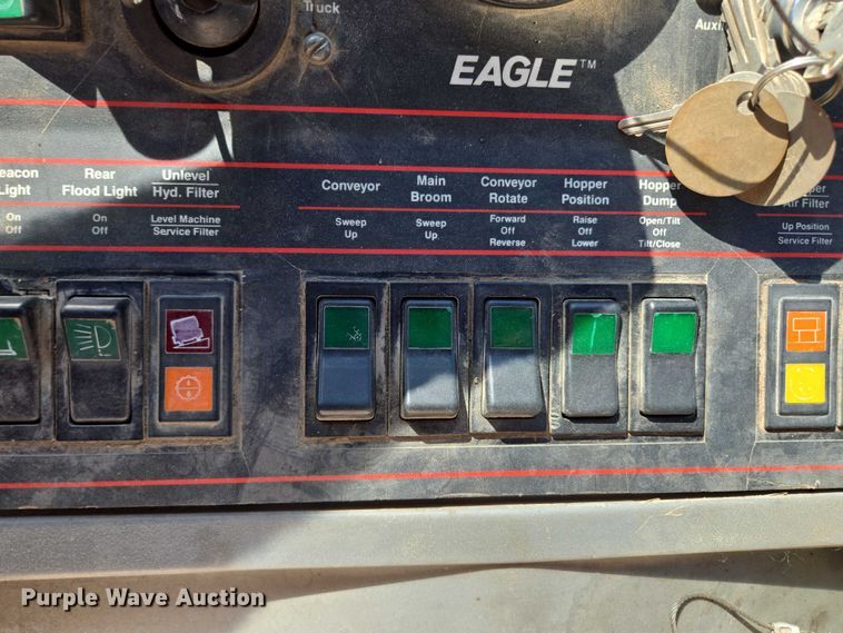 image for item EF1844 1996 Ford Elgin Eagle street sweeper truck