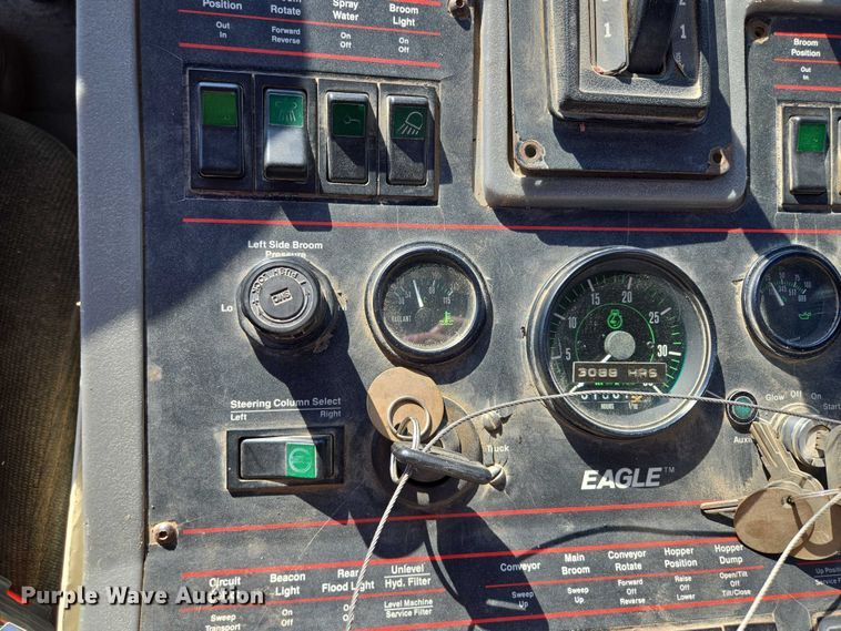 image for item EF1844 1996 Ford Elgin Eagle street sweeper truck