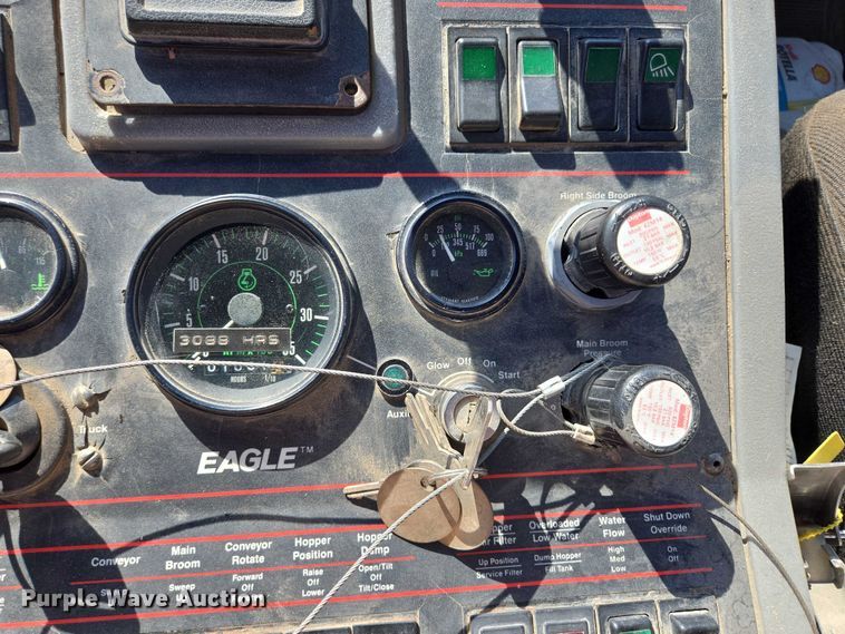 image for item EF1844 1996 Ford Elgin Eagle street sweeper truck