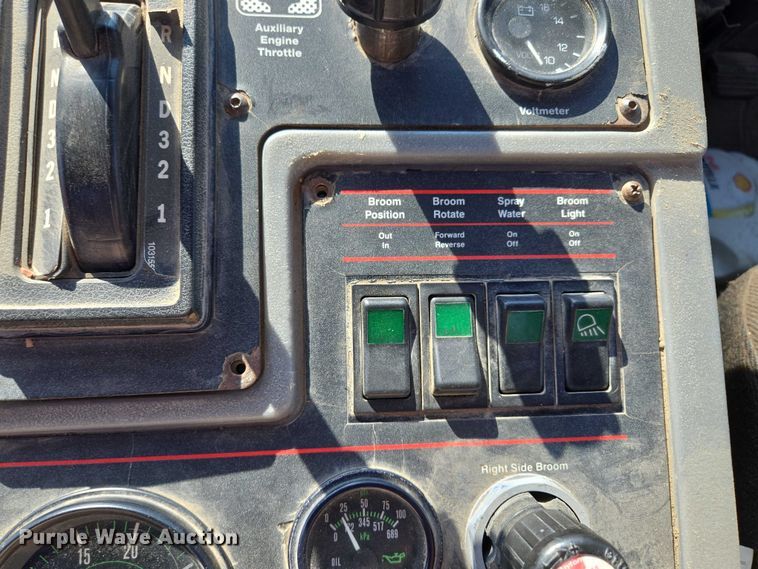 image for item EF1844 1996 Ford Elgin Eagle street sweeper truck