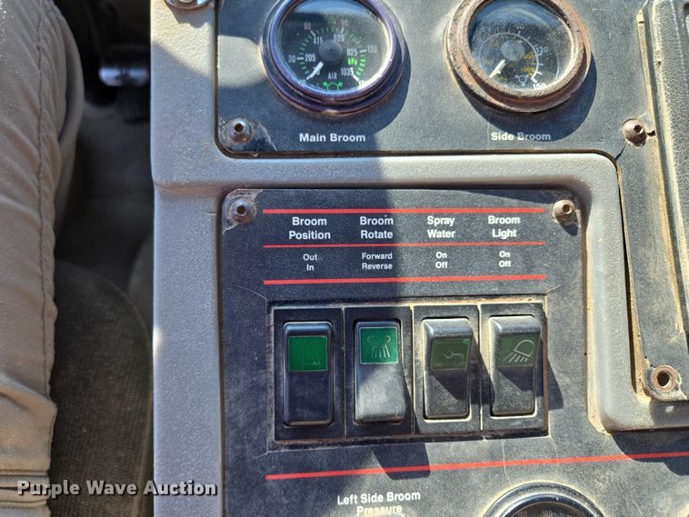 image for item EF1844 1996 Ford Elgin Eagle street sweeper truck