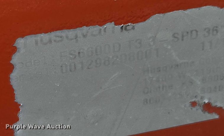image for item EF1917 Husqvarna FS6600D concrete saw