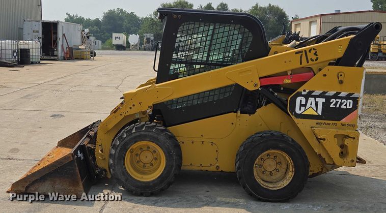 image for item EF1919 2014 Caterpillar 272D skid steer loader
