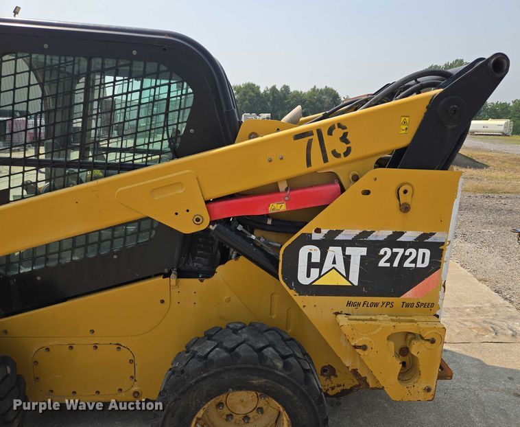 image for item EF1919 2014 Caterpillar 272D skid steer loader