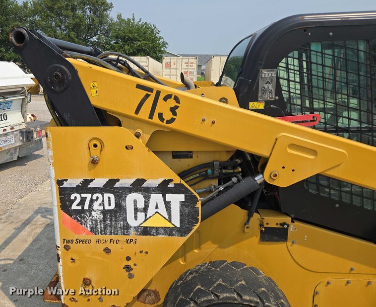 image for item EF1919 2014 Caterpillar 272D skid steer loader