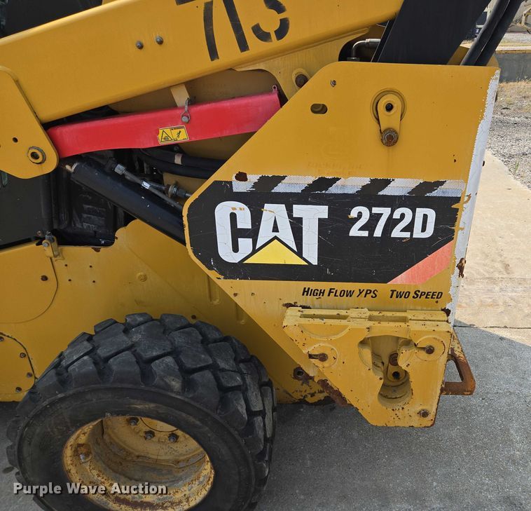 image for item EF1919 2014 Caterpillar 272D skid steer loader