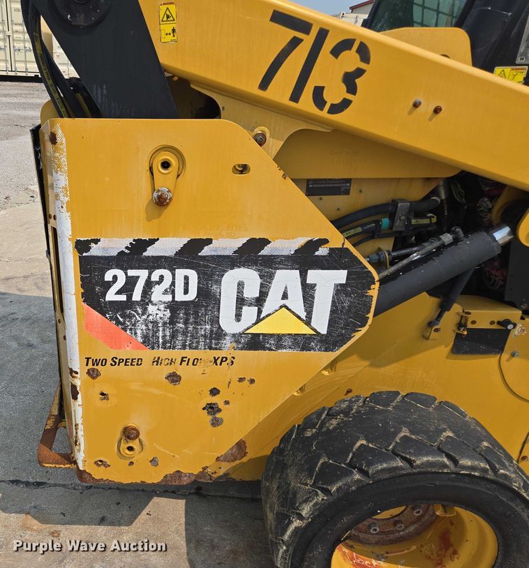image for item EF1919 2014 Caterpillar 272D skid steer loader