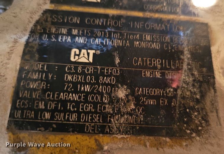 image for item EF1919 2014 Caterpillar 272D skid steer loader