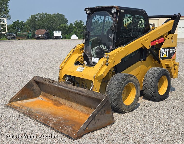 MINI CARGADOR SOBRE RUEDAS 2015 CATERPILLAR 262D