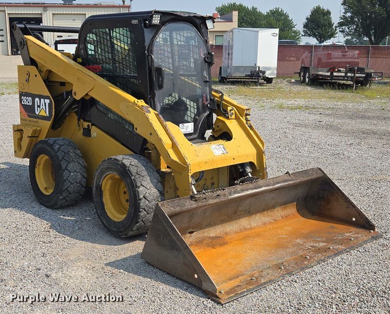 MINI CARGADOR SOBRE RUEDAS 2015 CATERPILLAR 262D