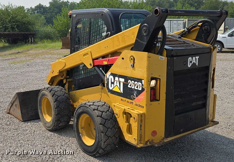 image for item EF1921 2015 Caterpillar 262D skid steer loader