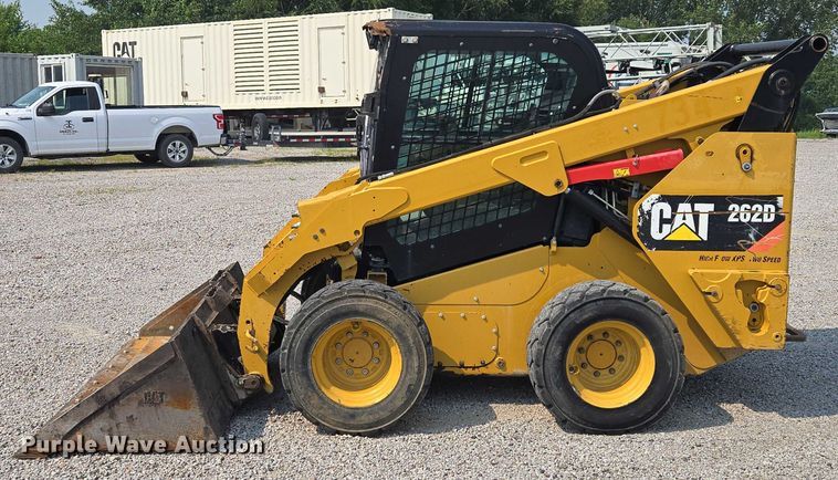 image for item EF1921 2015 Caterpillar 262D skid steer loader