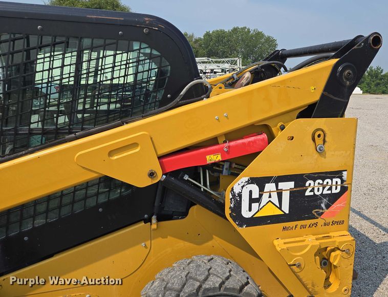 image for item EF1921 2015 Caterpillar 262D skid steer loader