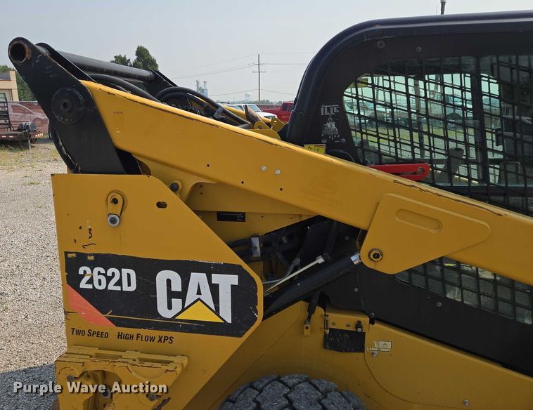 image for item EF1921 2015 Caterpillar 262D skid steer loader