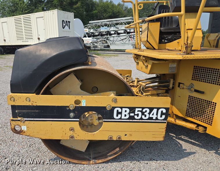 image for item EF1930 2002 Caterpillar CB-534C double drum vibratory roller