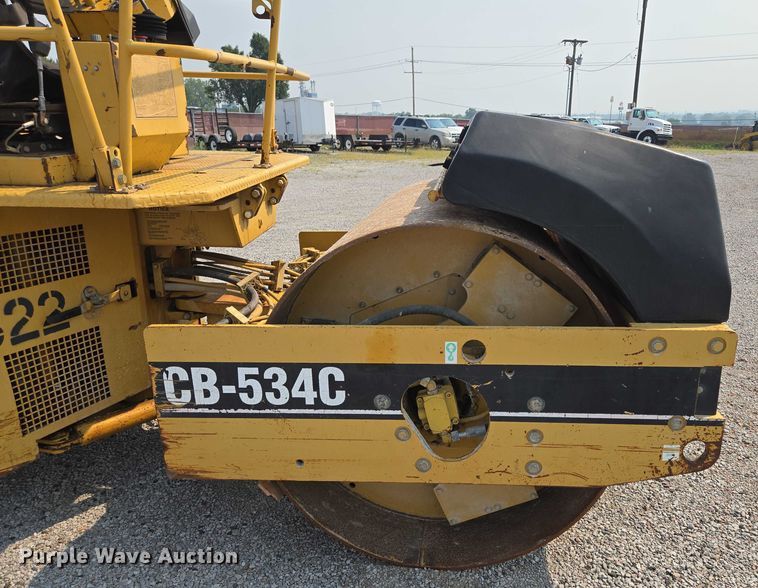 image for item EF1930 2002 Caterpillar CB-534C double drum vibratory roller