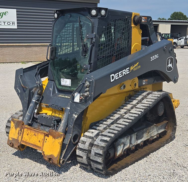 MINI CARGADOR SOBRE ORUGAS 2022 JOHN DEERE 333G