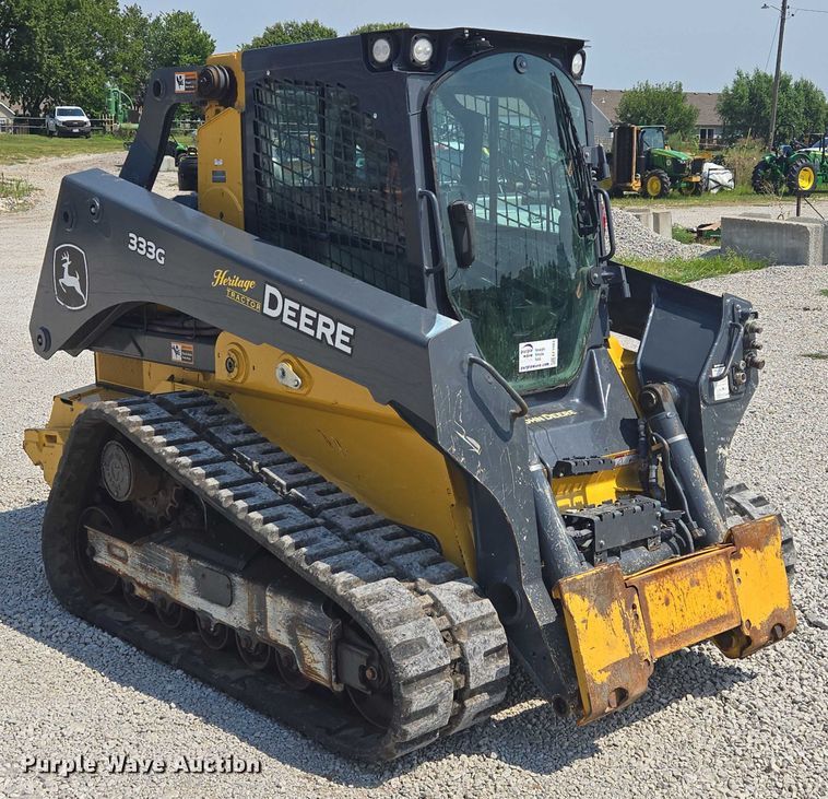 MINI CARGADOR SOBRE ORUGAS 2022 JOHN DEERE 333G