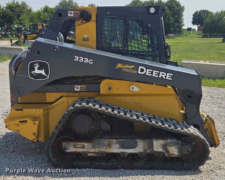 MINI CARGADOR SOBRE ORUGAS 2022 JOHN DEERE 333G