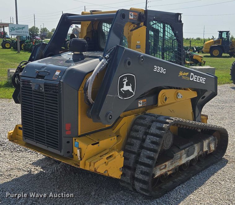 MINI CARGADOR SOBRE ORUGAS 2022 JOHN DEERE 333G