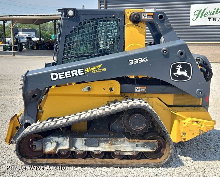 image for item EF1943 2022 John Deere 333G  tracked skid steer loader
