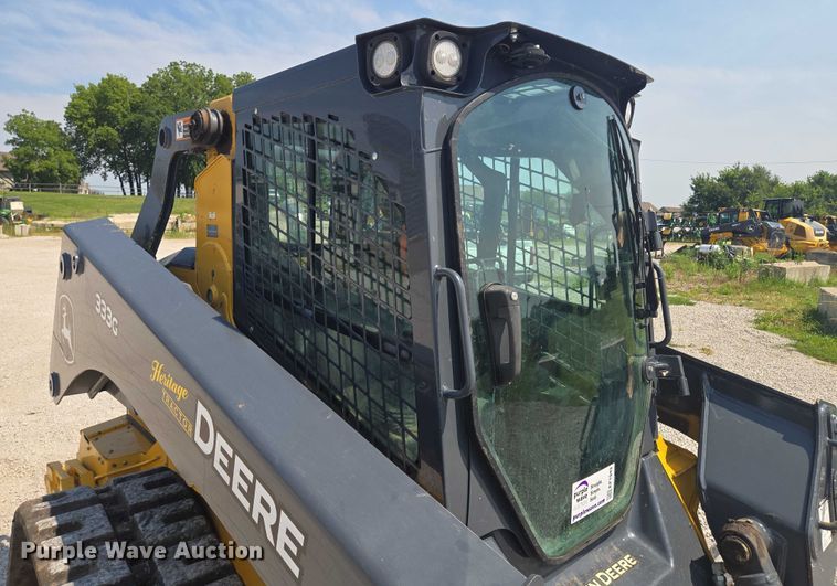 image for item EF1943 2022 John Deere 333G  tracked skid steer loader