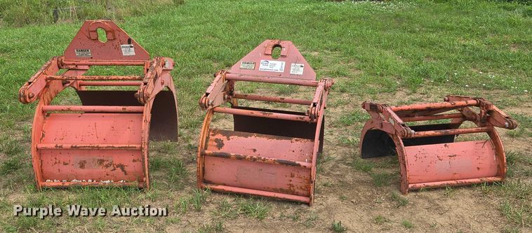 image for item EF1967 (3) Kenco pipe clamps