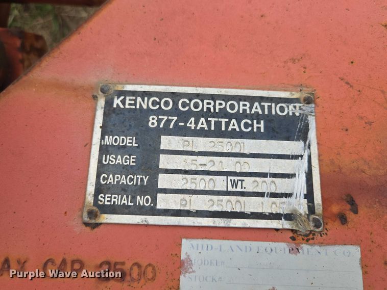image for item EF1967 (3) Kenco pipe clamps