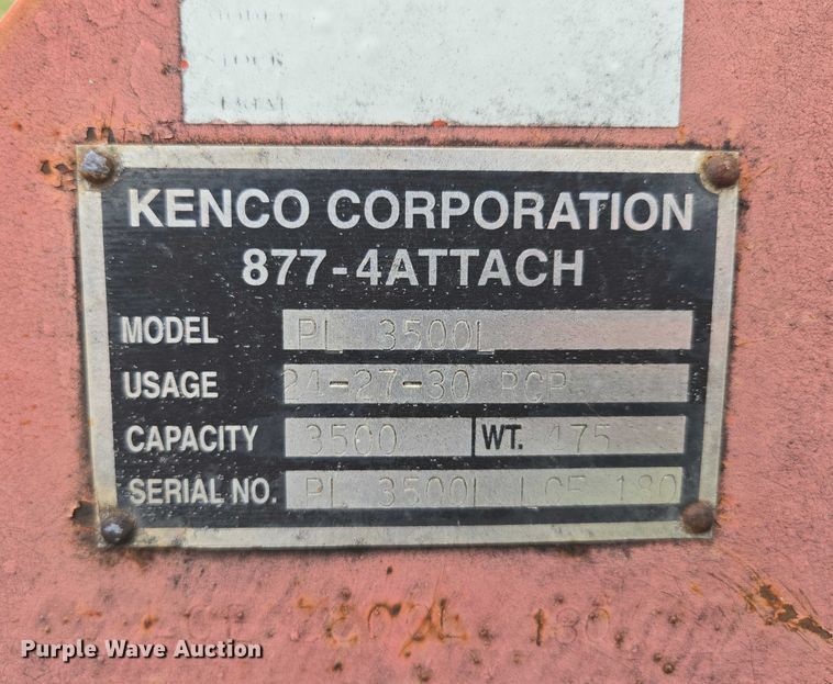 image for item EF1967 (3) Kenco pipe clamps