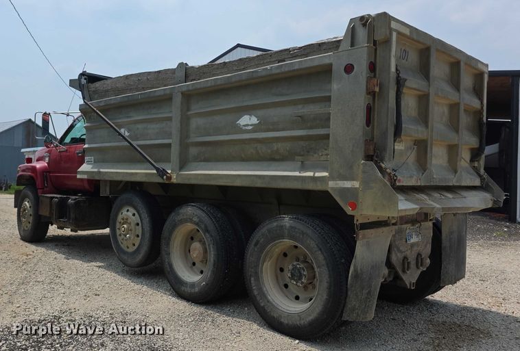 image for item EF3682 1993 Chevrolet Kodiak C6500 dump truck