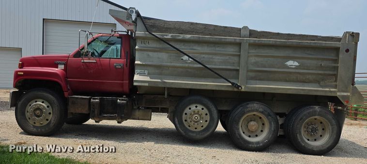 image for item EF3682 1993 Chevrolet Kodiak C6500 dump truck