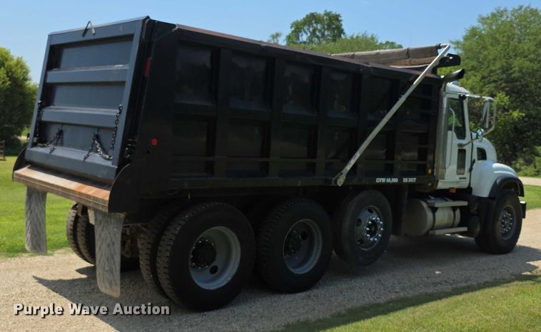 image for item EF3696 2004 Mack Granite CV713 dump truck
