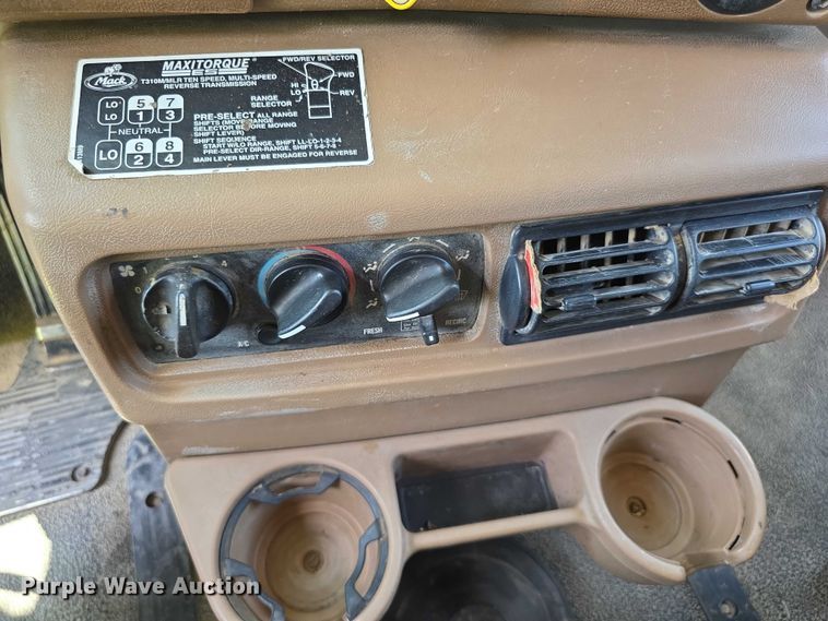 image for item EF3696 2004 Mack Granite CV713 dump truck