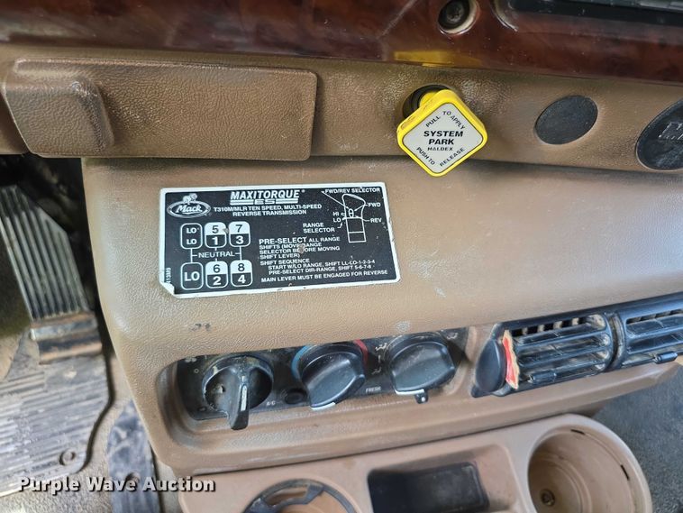 image for item EF3696 2004 Mack Granite CV713 dump truck