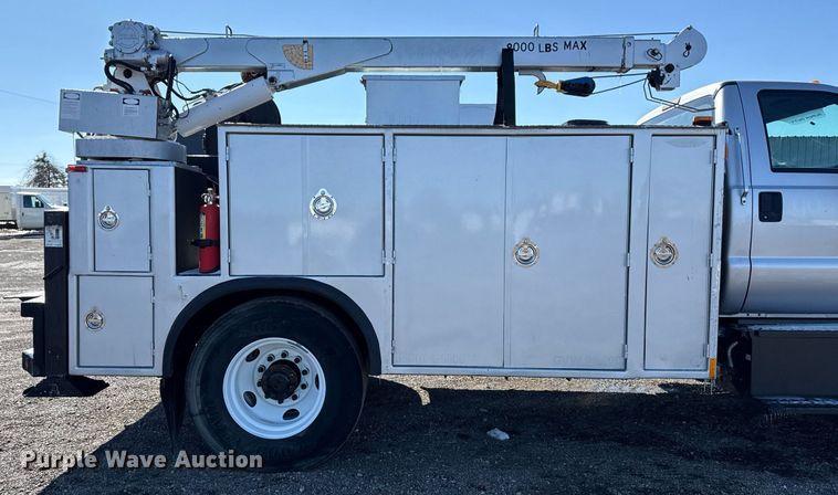 2017 Ford F750 Super Duty utility / service truck in Collinsville