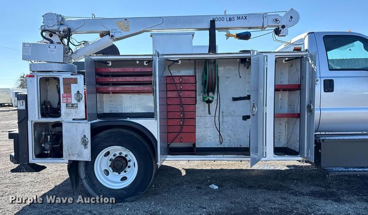 image for item EG2550 2017 Ford F750 Super Duty utility / service truck