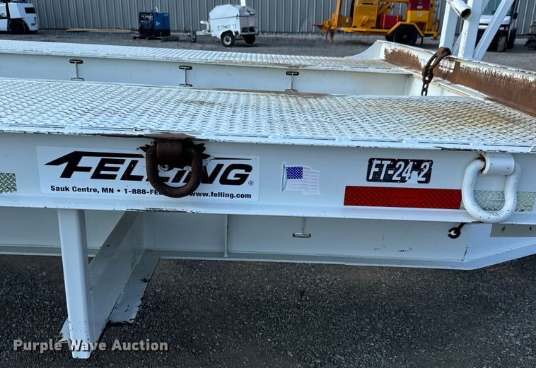 image for item EG6079 2011 Felling FT-24-2 equipment trailer