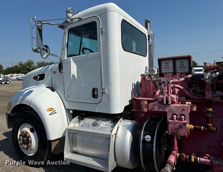 image for item EG6086 2013 Peterbilt 337 oilfield acidizing pump truck