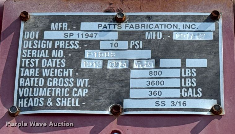 image for item EG6086 2013 Peterbilt 337 oilfield acidizing pump truck