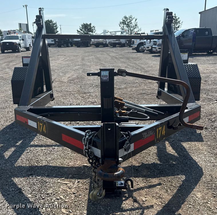 image for item EG6094 2022 Lucon Custom Heavy Haul RTH-85 reel trailer