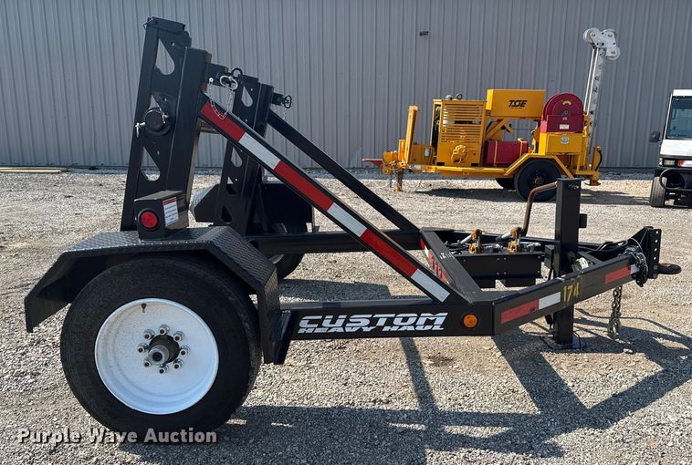 image for item EG6094 2022 Lucon Custom Heavy Haul RTH-85 reel trailer