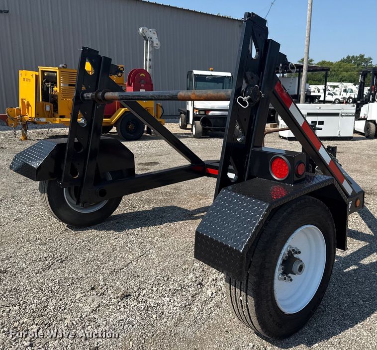 image for item EG6094 2022 Lucon Custom Heavy Haul RTH-85 reel trailer