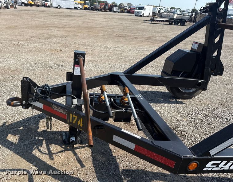 image for item EG6094 2022 Lucon Custom Heavy Haul RTH-85 reel trailer