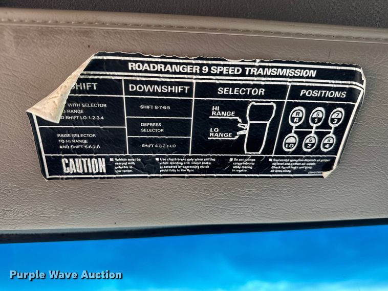 image for item EG6117 2007 Sterling Acterra fuel / lube truck