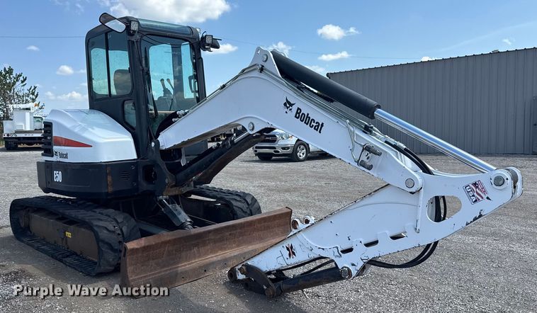 image for item EG6139 2016 Bobcat E50 mini excavator