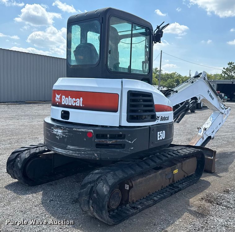 image for item EG6139 2016 Bobcat E50 mini excavator