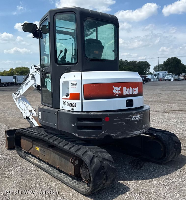 image for item EG6139 2016 Bobcat E50 mini excavator
