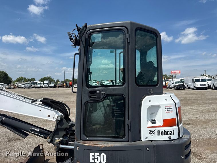image for item EG6139 2016 Bobcat E50 mini excavator