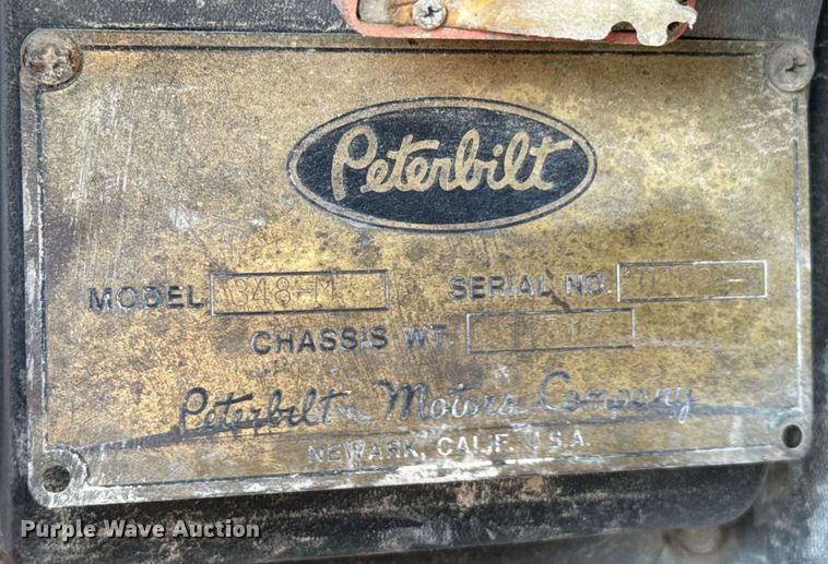 image for item EG6530 1978 Peterbilt 348M ready mix truck